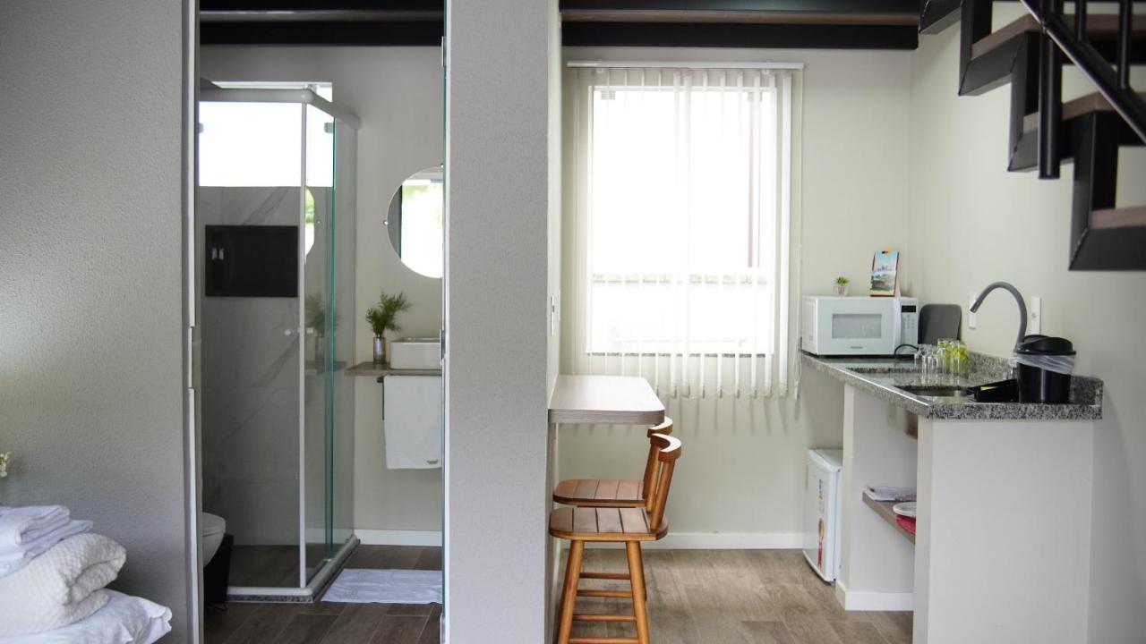 Appartamento Loft Novo No Centro De Pomerode Esterno foto